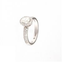 Anillo Damiani Mujer Minou Full Pavé form in Oro Diamante 0.73 Ct 81106347 - 81106347